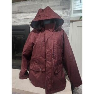 Swiss Tech Men's Coat Peak Technology Small insulated Double Zip + Button Pocket